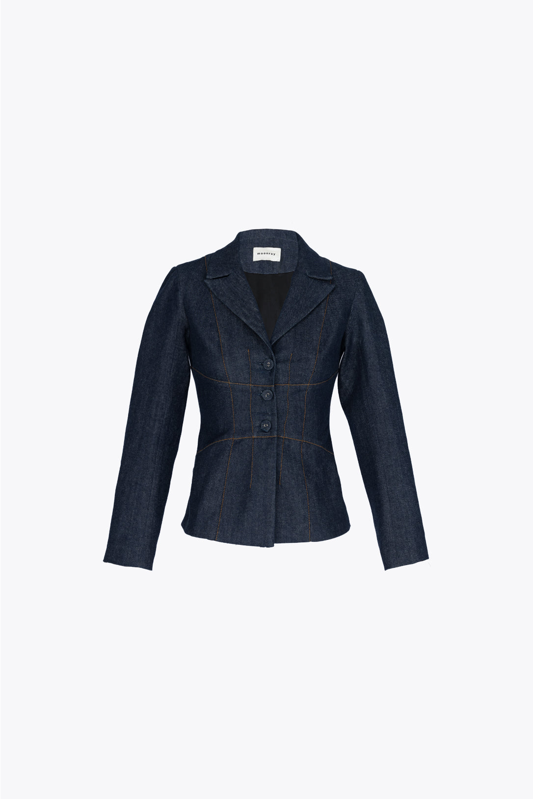 J Brand x Halpern Denim Blazer outlet Moon Metropole NEW