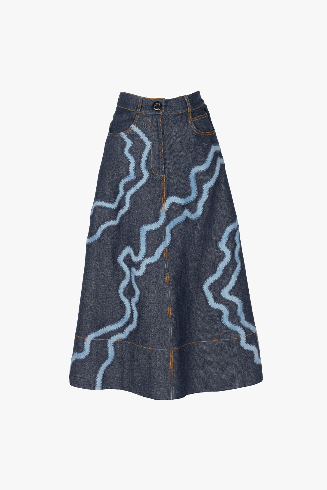 River current handcrafted skirt