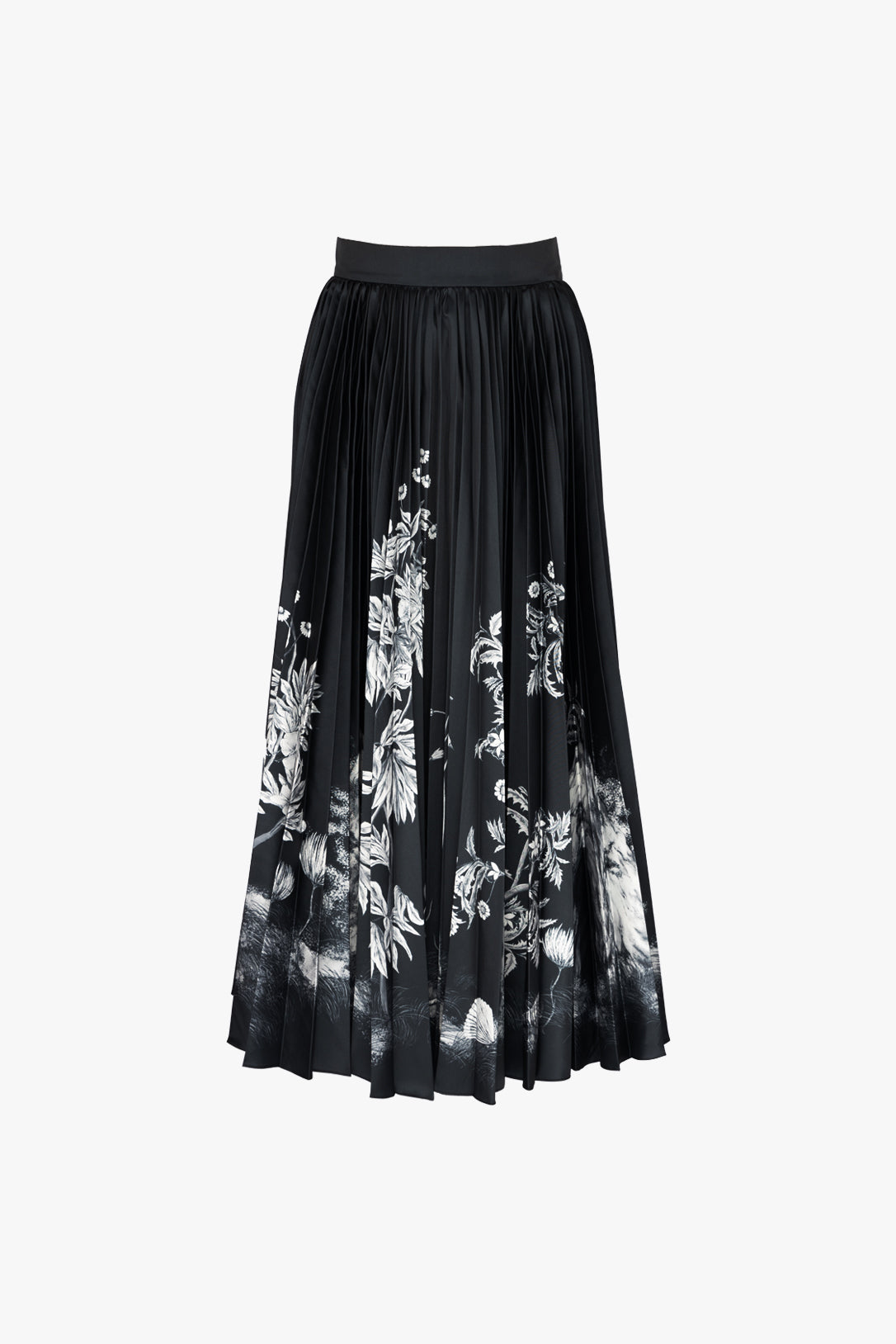 Nightfall pleated skirt